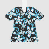 ALOHA HAWAII (SCHWARZ/BLAU) ORNAMENT (Rückseite)