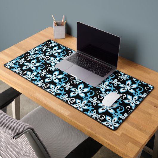 ALOHA HAWAII (SCHWARZ/BLAU) SCHREIBTISCHUNTERLAGE (Büro 2)