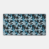 ALOHA HAWAII (SCHWARZ/BLAU) SCHREIBTISCHUNTERLAGE (Vorderseite)