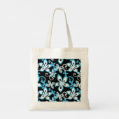 ALOHA HAWAII (SCHWARZ/BLAU) TRAGETASCHE (Rückseite)