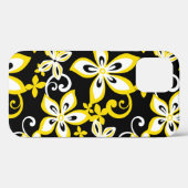 ALOHA HAWAII (SCHWARZ/GELB) Case-Mate iPhone HÜLLE (Rückseite (Horizontal))