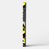 ALOHA HAWAII (SCHWARZ/GELB) Case-Mate iPhone HÜLLE (Rückseite / Links)