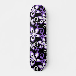 ALOHA HAWAII (SCHWARZ/LILA) SKATEBOARD