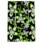 ALOHA HAWAII (SCHWARZ/LIMON) MITTLERE GESCHENKTÜTE (Rückseite)