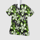 ALOHA HAWAII (SCHWARZ/LIMON) ORNAMENT (Vorderseite)