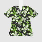 ALOHA HAWAII (SCHWARZ/LIMON) ORNAMENT (Rückseite)