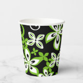 ALOHA HAWAII (SCHWARZ/LIMON) PAPPBECHER (Rückseite)