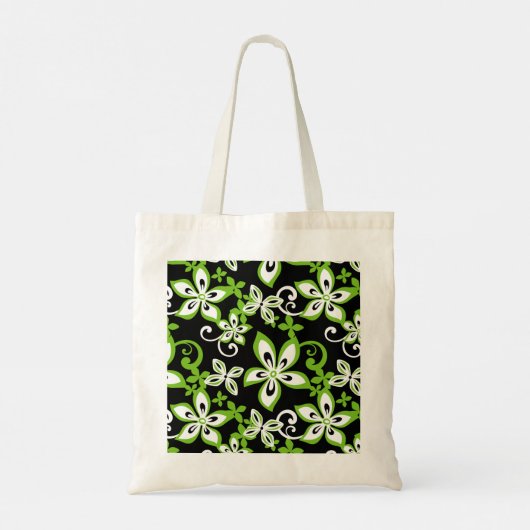 ALOHA HAWAII (SCHWARZ/LIMON) TRAGETASCHE (Rückseite)