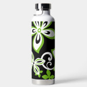 ALOHA HAWAII (SCHWARZ/LIMON) WASSERFLASCHE TRINKFLASCHE (Rechts)