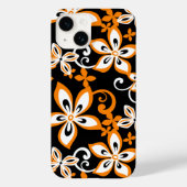 ALOHA HAWAII (SCHWARZ/ORANGE) Case-Mate iPhone HÜLLE (Rückseite)