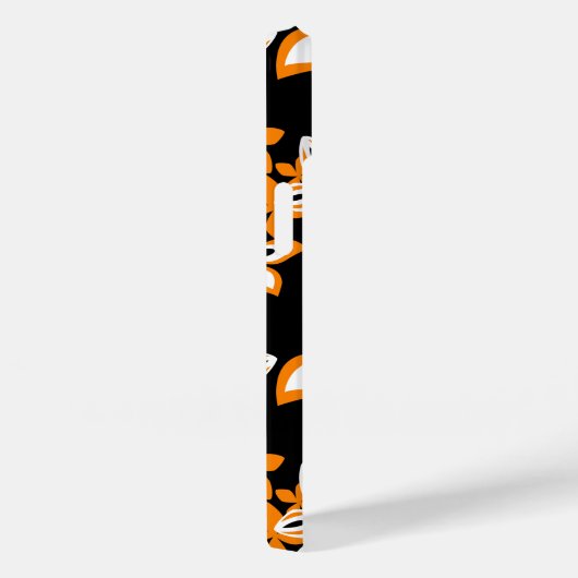 ALOHA HAWAII (SCHWARZ/ORANGE) Case-Mate iPhone HÜLLE (Rückseite / Rechts)