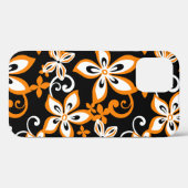 ALOHA HAWAII (SCHWARZ/ORANGE) Case-Mate iPhone HÜLLE (Rückseite (Horizontal))