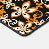 ALOHA HAWAII (SCHWARZ/ORANGE) SCHREIBTISCHUNTERLAGE (Ecke)