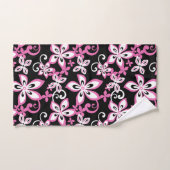 ALOHA HAWAII (SCHWARZ/PINK) BAD TOWEL SET (Handtuch)