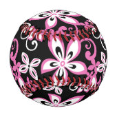 ALOHA HAWAII (SCHWARZ/PINK) BASEBALL (Vorderseite)