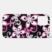 ALOHA HAWAII (SCHWARZ/PINK) Case-Mate iPhone HÜLLE (Rückseite (Horizontal))