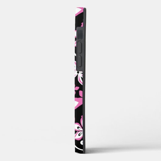 ALOHA HAWAII (SCHWARZ/PINK) Case-Mate iPhone HÜLLE (Rückseite / Links)