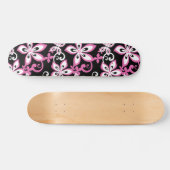 ALOHA HAWAII (SCHWARZ/PINK) SKATEBOARD (Horizontal)