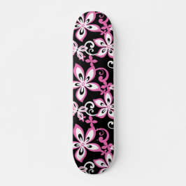 ALOHA HAWAII (SCHWARZ/PINK) SKATEBOARD