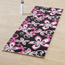 ALOHA HAWAII (SCHWARZ/PINK) YOGAMATTE
