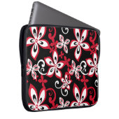 ALOHA HAWAII (SCHWARZ/ROT) LAPTOPSCHUTZHÜLLE (Vorne Rechts)