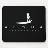 Aloha Hawaii Stand Up Paddling Mousepad (Vorne)