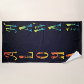 Aloha Hawaii Strandtuch (Vorderseite)