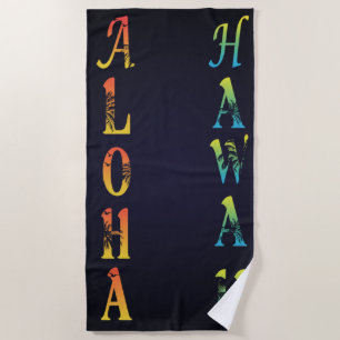 Aloha Hawaii Strandtuch