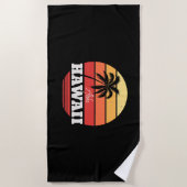 Aloha Hawaii Strandtuch (Vorderseite)