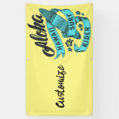 Aloha Hawaii Surf Rider Thunder_Cove Banner (Vertikal)