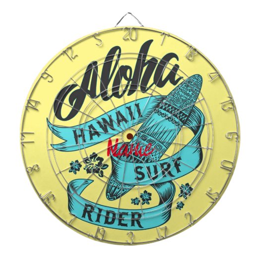 Aloha Hawaii Surf Rider Thunder_Cove Dartscheibe (vorne)
