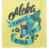 Aloha Hawaii Surf Rider Thunder_Cove Duschvorhang (Vorderseite)