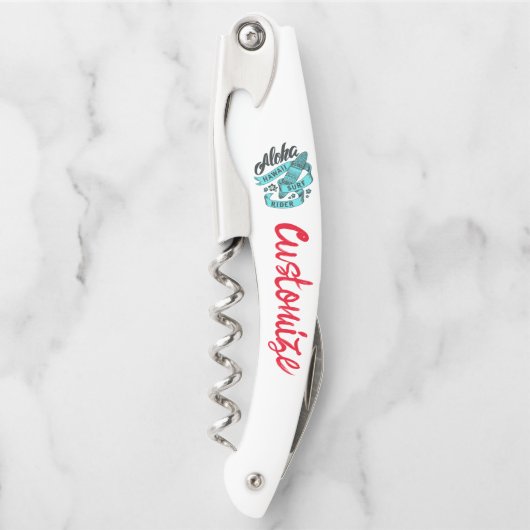 Aloha Hawaii Surf Rider Thunder_Cove Kellnermesser (Vorderseite)
