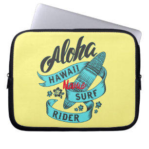 Aloha Hawaii Surf Rider Thunder_Cove Laptopschutzhülle