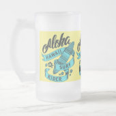 Aloha Hawaii Surf Rider Thunder_Cove Mattglas Bierglas (Links)
