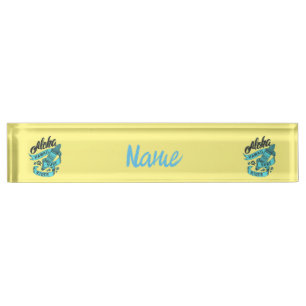 Aloha Hawaii Surf Rider Thunder_Cove Namensplakette