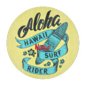 Aloha Hawaii Surf Rider Thunder_Cove Schneidebrett (Vorderseite)