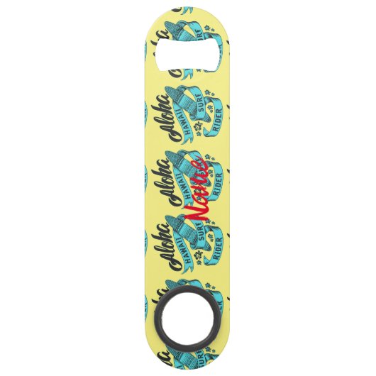 Aloha Hawaii Surf Rider Thunder_Cove Speed Flaschenöffner (Vorderseite)