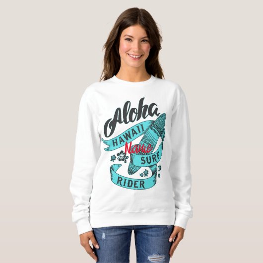 Aloha Hawaii Surf Rider Thunder_Cove Sweatshirt (Vorne ganz)