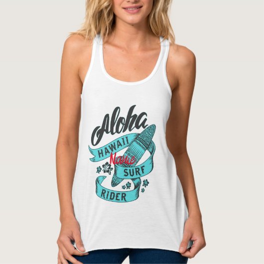 Aloha Hawaii Surf Rider Thunder_Cove Tank Top (Vorderseite)