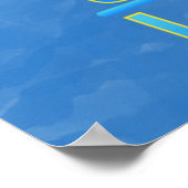 Aloha Hawaii Surfboards Poster (Ecke)