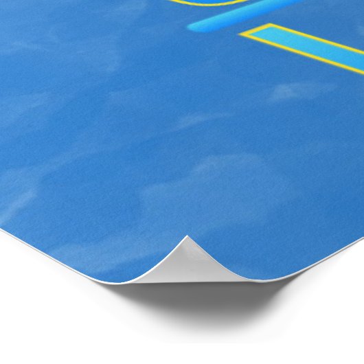 Aloha Hawaii Surfboards Poster (Ecke)