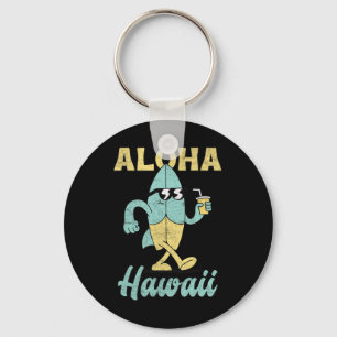 Aloha Hawaii Surfbrett Surfen Surf Lustig Hawaiian Schlüsselanhänger