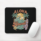 Aloha Hawaii Surfdessign Tropicaler Sommer Mousepad (Mit Mouse)