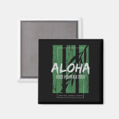 Aloha Hawaii Surfen Sunset Beach Magnet (Vorderseite/Rückseite)