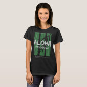 Aloha Hawaii Surfing Sunset Beach T-Shirt (Vorne ganz)