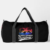 Aloha Hawaii Surfing Vibes Duffle Bag (Vorderseite)