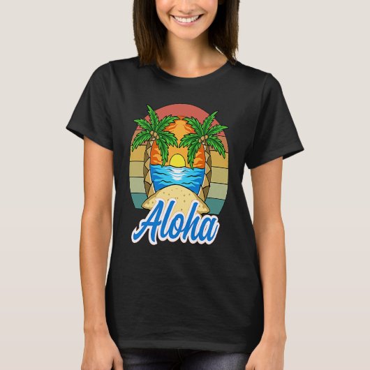 Aloha Hawaii T-Shirt (Vorderseite)