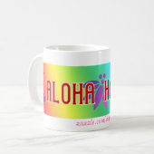 Aloha Hawaii-Tasse Kaffeetasse (Vorderseite Links)