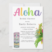 Aloha Hawaii Theme Brautparty (Vorderseite)